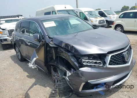 2020 Acura Mdx Standard из США, поврежденный, VIN 5J8YD4H38LL058391